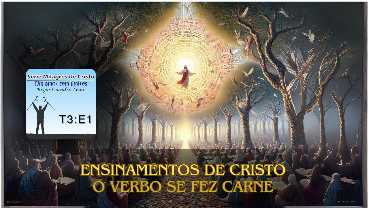 1 Ensinamento de Cristo - O Verbo se fez Carne - João 1:1-5 e 9-14