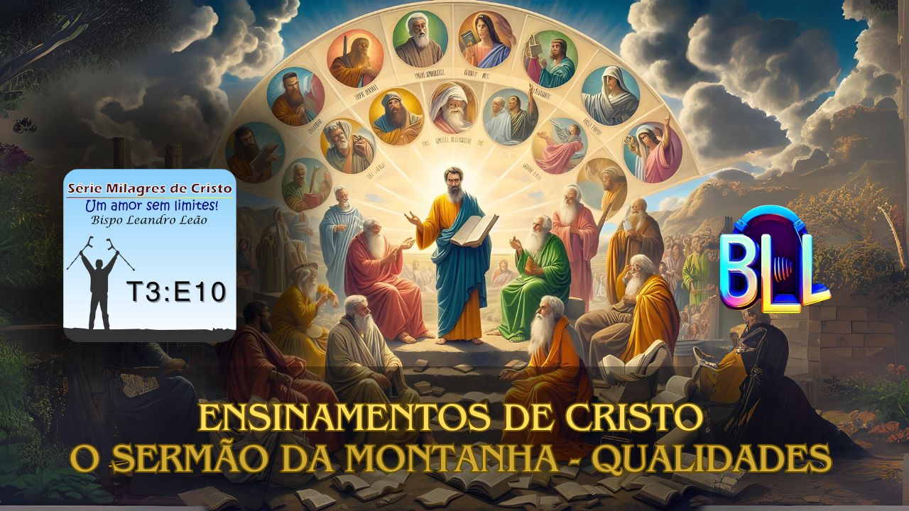 10 Ensinamento de Cristo - Qualidades - Mateus 5:1 ao 12